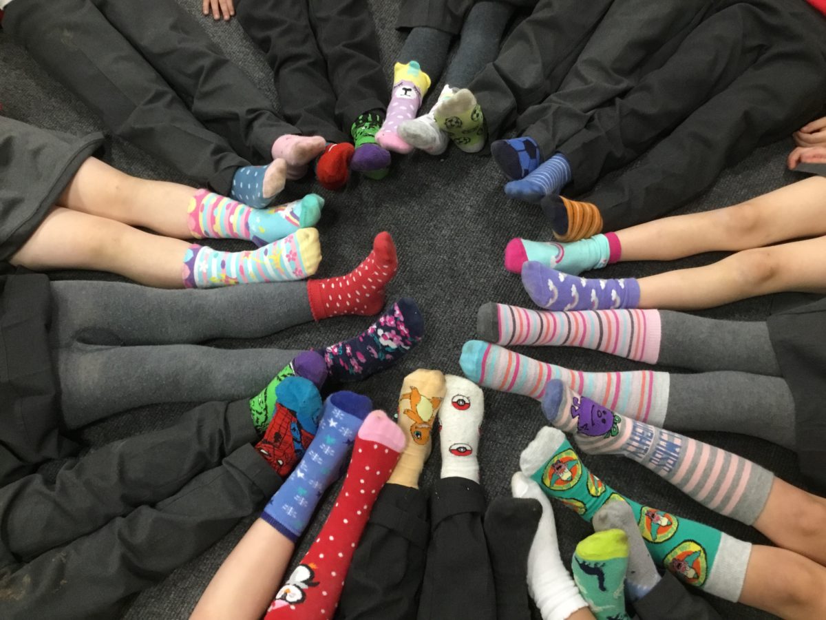 Odd socks to celebrate our differences and uniqueness in Reception ...
